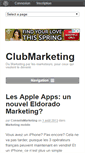 Mobile Screenshot of clubmarketing.fr