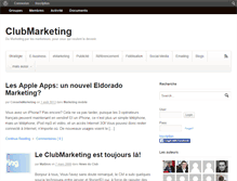 Tablet Screenshot of clubmarketing.fr